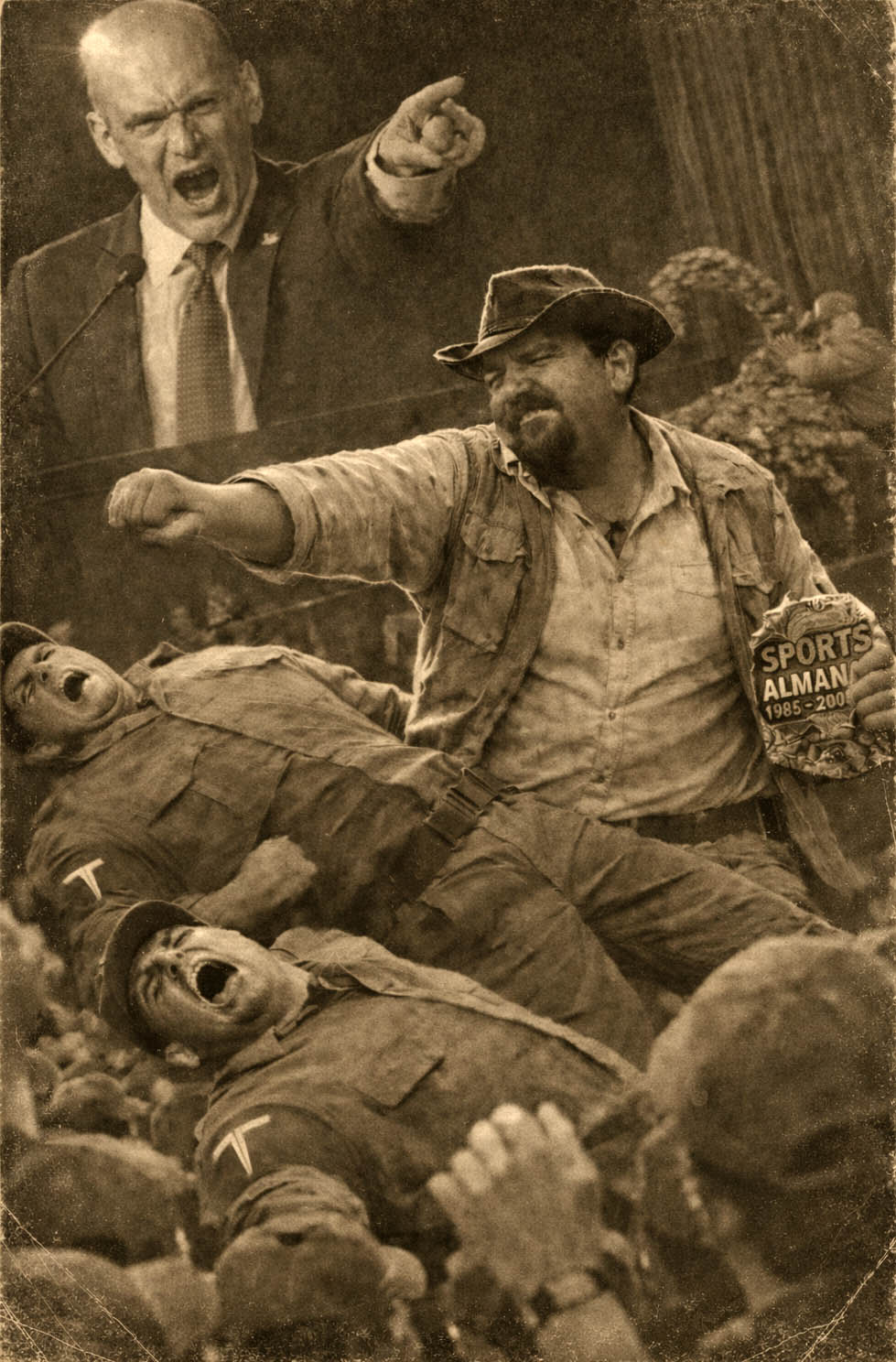 SAFARI SAMPSON DISRUPTS MAGA RALLY AT THE BARCLAYS CENTER!